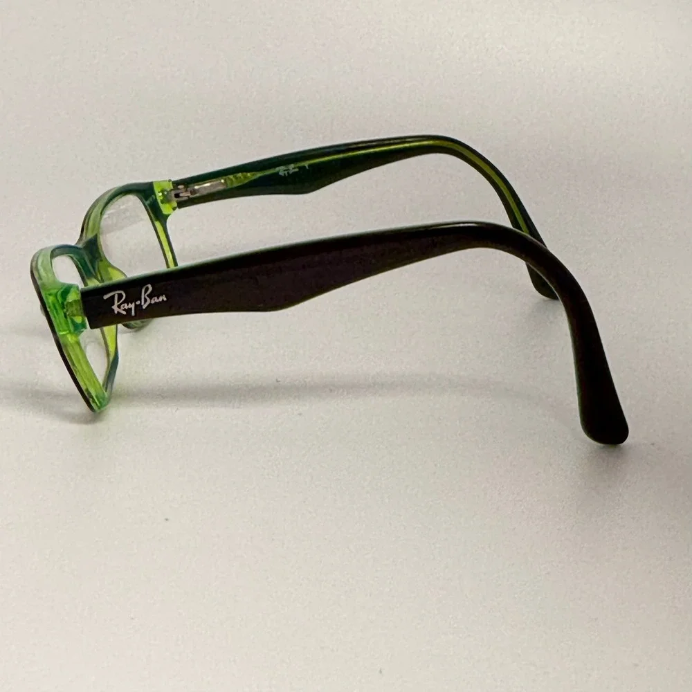 Ray-Ban Kids Green Rectangular Eyeglass Frames 48-16-130 RB1531